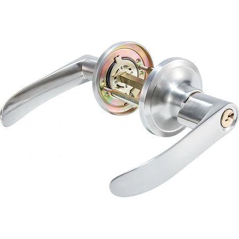 Avancé Lourd Poignée de porte intérieure design, Verrouillage par clés, Taille du loquet 60 / 70mm (1/5)