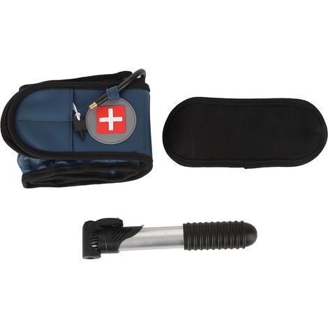 Ceinture de Traction Lombaire Inflatable pour Réduire la Pression - Support Dorsal avec Pompe à Main Bleu (1/5)