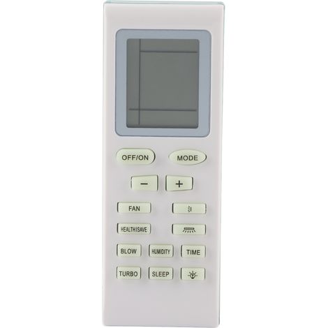 Robuste, weiße ABS-Fernbedienung für Klimaanlagen, Zubehör für Sanyo-Klimaanlagen (Batterien nicht enthalten).