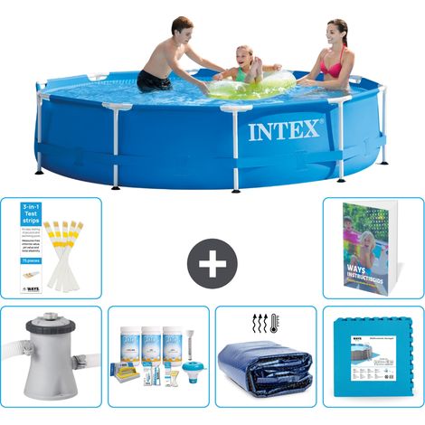 Frame Pool Rund - 305x76 cm - 7-teilig S188