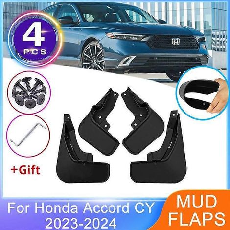 4 Stück Schmutzfänger für Honda Accord CY 2023 2024, vorne und hinten, neue verbesserte Spritzschutzlappen, Radschutz, Kotflügel, Autozubehör (1/5)