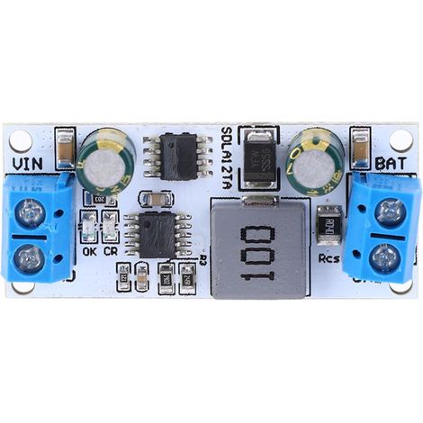 Controlador de carga solar MPPT de 12 V para baterías de plomo-ácido – módulo SDLA12Ta/SDLA12TB, capacidad de 1 a 1000 Ah, con terminales incluidos.