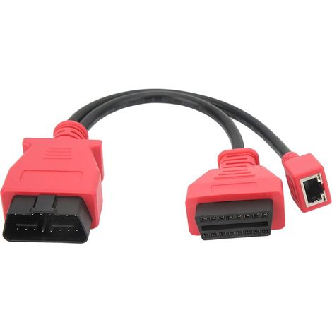 Conector de cable de programación Ethernet OBD2, adaptador de cable para Autel MS908 PRO MS908S PRO MaxiSys Elite IM608 para chasis F (1/5)