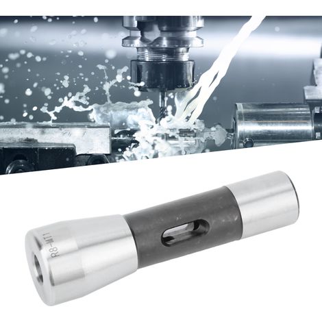 Adaptateur de mandrin à douille R8 vers MT1 pour fraiseuse à cône Morse (1/5)