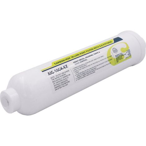 --Cartouche préfiltre charbon actifKDF osmoseur CP35 et 150GPD HYDROPURE (1/2)