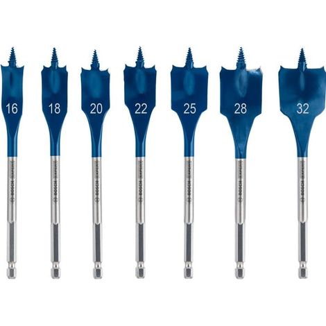 BOSCH 2.608.902.110 (7pc) 7pc Self cut spade kit