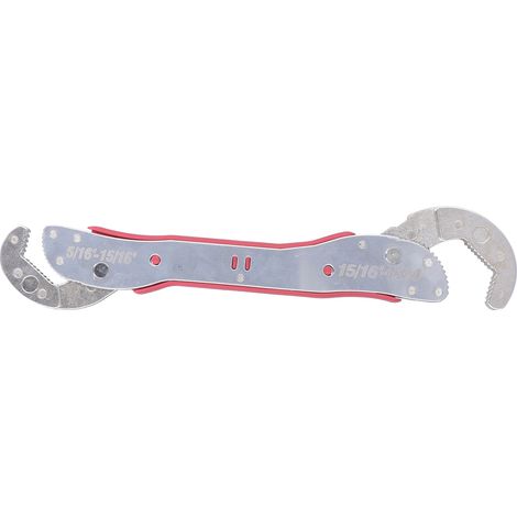 Mehrzweck-Universal-Schraubenschlüssel mit 2 verstellbaren Köpfen, selbstratend, 9-45 mm, für Kraftfahrzeuge (1/5)