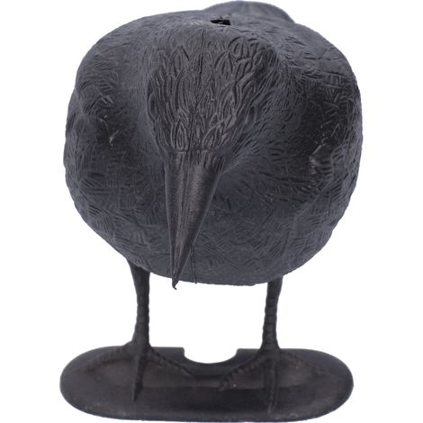Statue de corbeau en plastique réaliste, leurre de chasse, outil de décoration de jardin extérieur (1/5)