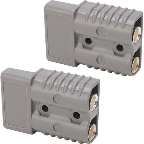 2 Stück Schnellkupplungsstecker für Batterien mit Anschlusskabelbaum, 175 A, 600 V (1/5)