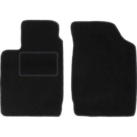 Tapis avant noirs pour Renault Clio II berline (1998-2005) (1/5)
