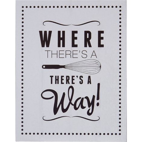 Premier Housewares Where There's A Whisk Wall Plaque (1/4)