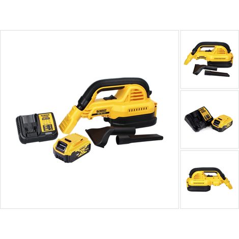 Aspiradora de mano con batería DeWalt DCV 517 P1 18 V 1,9 L + 1 batería de 5,0 Ah + cargador (1/5)