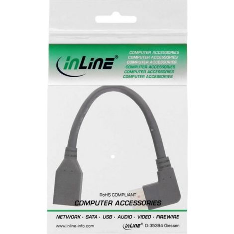 Câble Adaptateur Displayport 1.4 - 8K 4K - Coudé Droit - 1 Pièce (1/4)