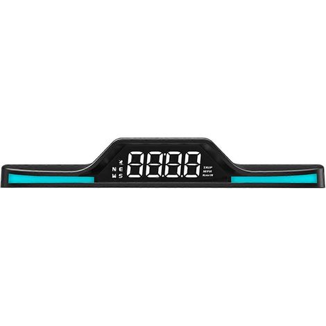 Pantalla frontal G15 HUD con GPS, alarma de exceso de velocidad y pantalla universal para coche. (1/5)