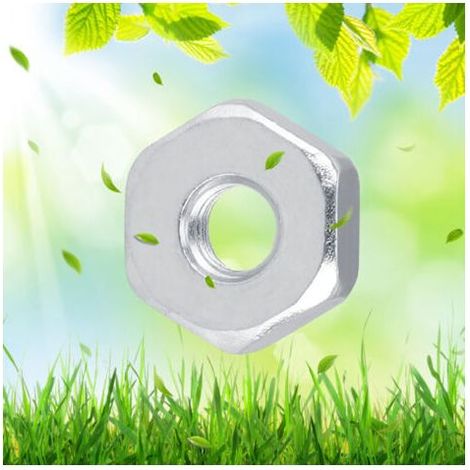 10 pièces couvercle de pignon de barre de guidage 8mm écrous hexagonaux accessoires de remplacement adaptés pour trononneuse Stihl (1/5)