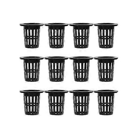 50 pots hydroponiques en plastique, paniers de culture pour plantes. (1/3)