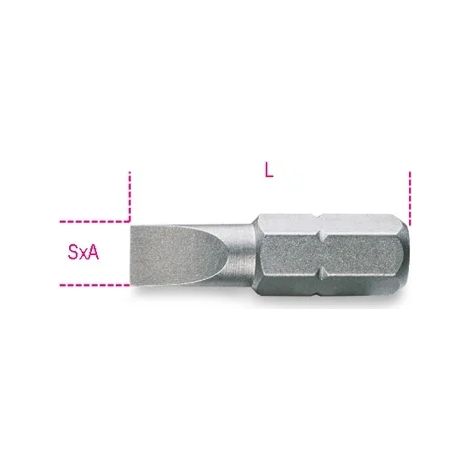 INSERT POUR VIS À TÊTE FENDUE ART. 861/LP BETA 1x5,5