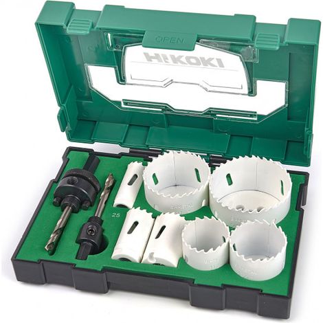 HiKOKI Lochsägen Set (9-tlg.)