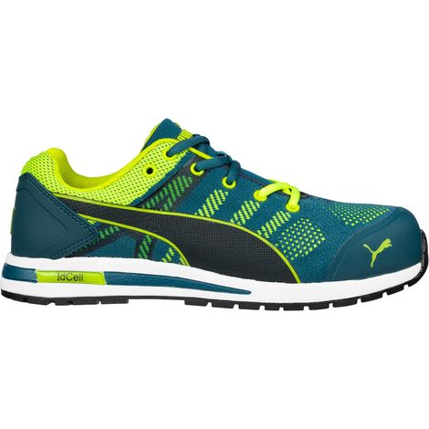 Puma Zapato de Seguridad Elevate Knit S1P ESD HRO SR - Sin Metal Verde42 Verde