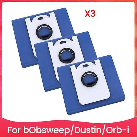 De remplacement Dust Bags pour BObsweep Dustin and Orb – I Robot Aspirateur Cleaners – Aspirateur Canister Bags Large Capacity 3pcs (1/5)