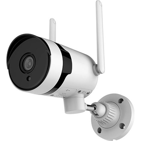 Caméra de sécurité sans fil 3MP PTZ extérieure étanche IP66 avec vision nocturne, détection de mouvement, accès à distance et audio bidirectionnel. (1/2)