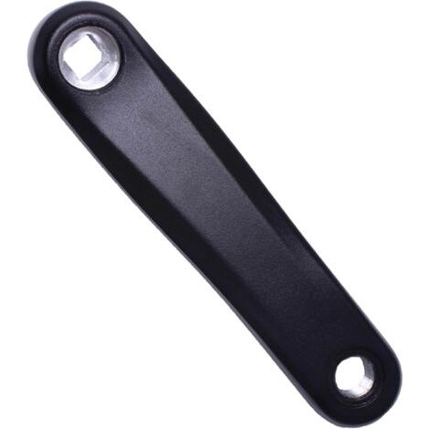 BUNTHAUS Bras de manivelle universel pour vélo, 170 mm, bras de manivelle gauche, disponible en trou diamant et trou carré pour vélo de ville, vélo pliant, VTT, vélo (1/5)