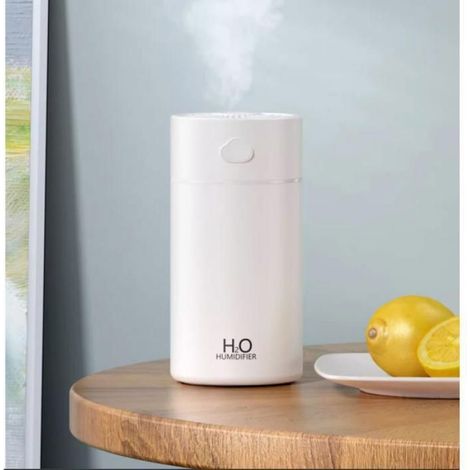Humidificateur USB nuage 400ML, silencieux pour bureau et maison, brumisation fine (1/4)