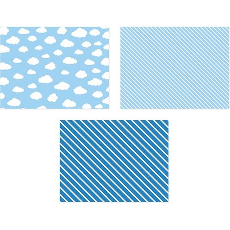 Sets de table en papier pour table basse, 6 pièces (1/2)