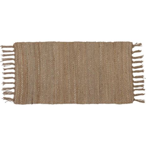 Alfombra noah yute algodón 45x90 cm - natural - Tendance