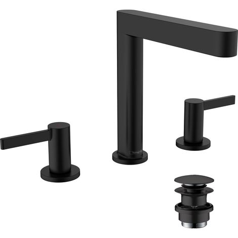 hansgrohe Finoris Mezclador de lavabo de 3 agujeros 160 con (1/5)