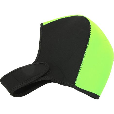 Cagoule thermique pour combinaison de plongée, protection solaire UV, séchage rapide, pour hommes et femmes, noir et vert. (1/5)