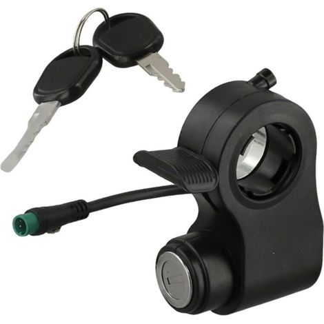 Antivol de porte pour trottinette électrique – Interrupteur à clé 5 contacts, compatible avec modèles Kukirin G2, Pro et Max (1/5)