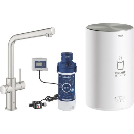 Grohe Red Duo Einhand-Spültischarmatur Set, Ausladung 221mm, (1/5)