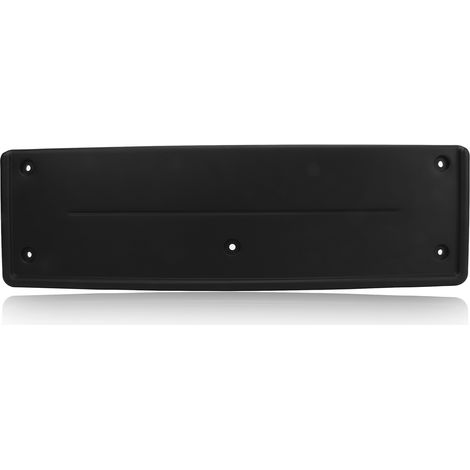 Portatarga anteriore per Discovery 3 e Discovery 4, colore nero, codice DRB500021PCL. (1/5)
