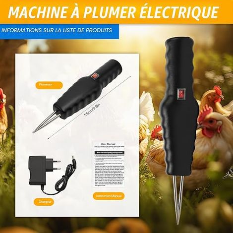 Poultry Plucking Machine, Poultry Plucking Machine - Electric Plucking Machine for Poultry, Turkey, Chicken, Ducks (1/4)