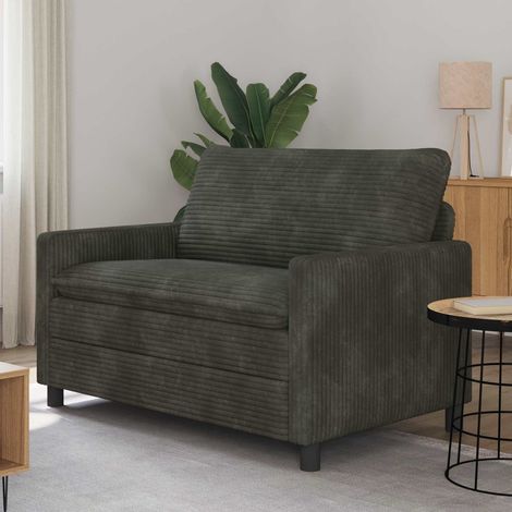 Sofá Gris antracita 126 x 81 x 87,5 cm Poliéster