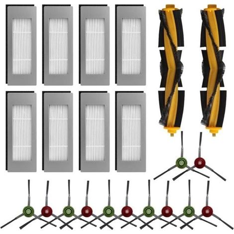 Set di accessori di ricambio con spazzole e filtri, spazzole principali per ECOVACS DEEBOT T8 N8 Ozmo 950 920 (1/5)