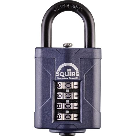 Squire CP40 CP40 Combination Padlock 4-Wheel 40mm HSQCP40 (1/5)