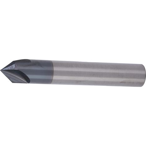 Fasenfräser, 3 Schneiden, 90°, Wolframstahl, CNC-Fräswerkzeug, Polier- und Fräswerkzeug, D4 x 90° x 50L (1/5)
