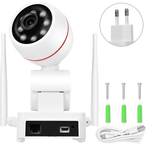 Solution de caméra extérieure panoramique-inclinaison-zoom (PTZ) 2 mégapixels 1080p avec Wi-Fi (1/5)