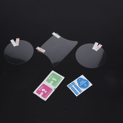 Ensemble de 3 films protecteurs d'écran pour tableau de bord de voiture, compatibles avec Jeep Wrangler JL 2018+. (1/5)