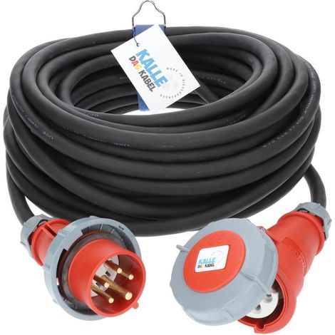 Kalle Verlängerungskabel CEE 400V 32A 4,0mm² Aquasafe IP67 10 Meter (1/5)