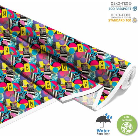 TESSUTI DECORATIVI PER ESTERNI OXFORD - Motivo Geometrico I DX3343 (1/5)