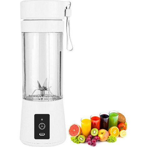 Mixeur Portable - 150 W - 400 ml - 6 Lames - Rechargeable USB - Pour Smoothies et Jus - 1 Pièce (1/5)