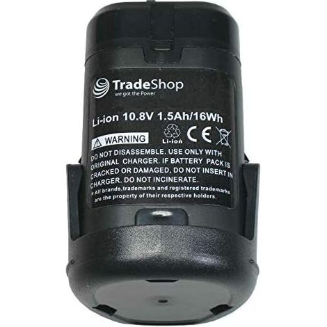 Batterie Li-ion haute performance 10,8 V / 1500 mAh pour Dremel 8200 Multimax, 8220, 8300 Multimax remplace Dremel 875, B812-01, B812-02 (1/5)