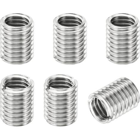 Insert Fileté Metal, M12x1,75 Mâle à M10x1,5 Femelle 15mm 6 pcs (1/5)