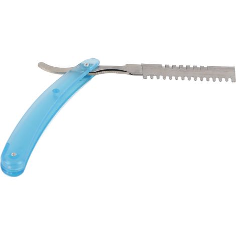 Porte-lames de rasoir droit, porte-lames de rasoir manuel pliable pour salon de coiffure (1/5)