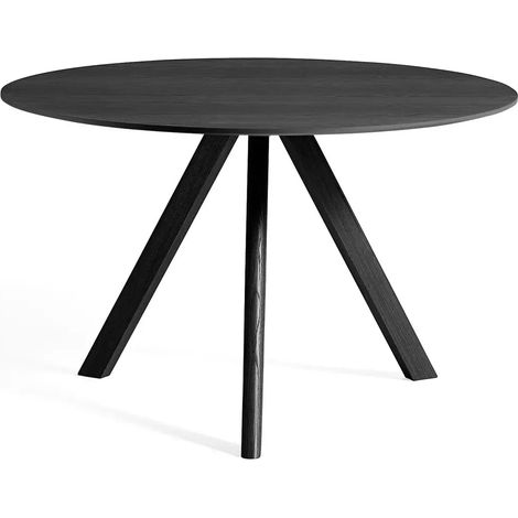 [NEUWERTIG] B-Ware Hay Copenhague Cph20 Bistrotisch Tisch Esstisch Schwarz Eiche Rund ø120cm