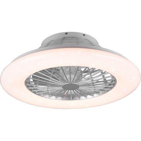 PLAFONIERA C/VENTILATORE RGB ANTIGUA D 50CM