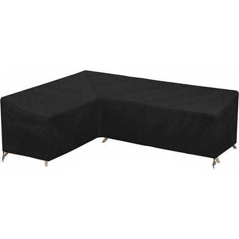 Cover of sofa angle in fabric Oxford 210D  Waterproof and resistant to the UV  Dimensions 222x286x78cm  Bag of storage included (1/5)